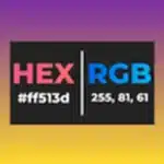 HEXA to RGB Color Converter