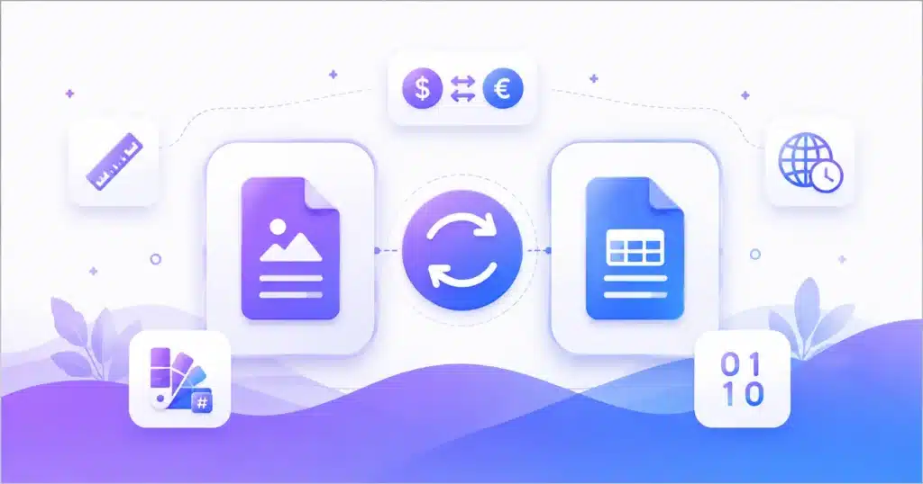 Free online converters — unit, currency, time zone, colour and data format converters