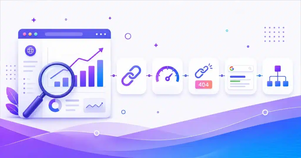 Free SEO tools — backlink checker, broken link checker, meta tags, sitemap and site speed