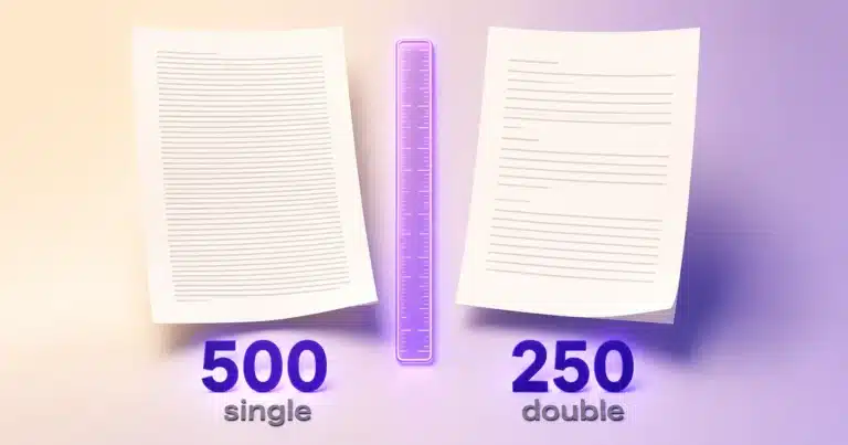 How Many Words Per Page? Full Word Count to Page Chart